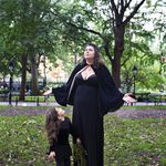 Anna Lewis plays with her daughter Maya Cousineau, 5, in Washington Square Park during the Pagan Pride Festival on Saturday, October 1, 2016. Lewis says, "I don&#8217;t really care if they (my children) are practicing Pagans later on but... I want them to feel apart of the earth and that they are important members of it."<br>